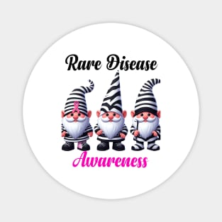 Rare Disease Day Awareness  Rare Disease Day 2024 Gnomes Magnet